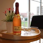 Exkl App Kliff Am Meer, W-lan, Balkon Appartement
